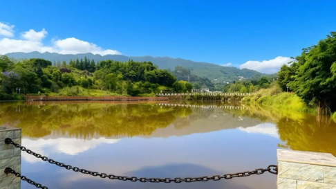 四川广安邻水湿地公园换新颜！