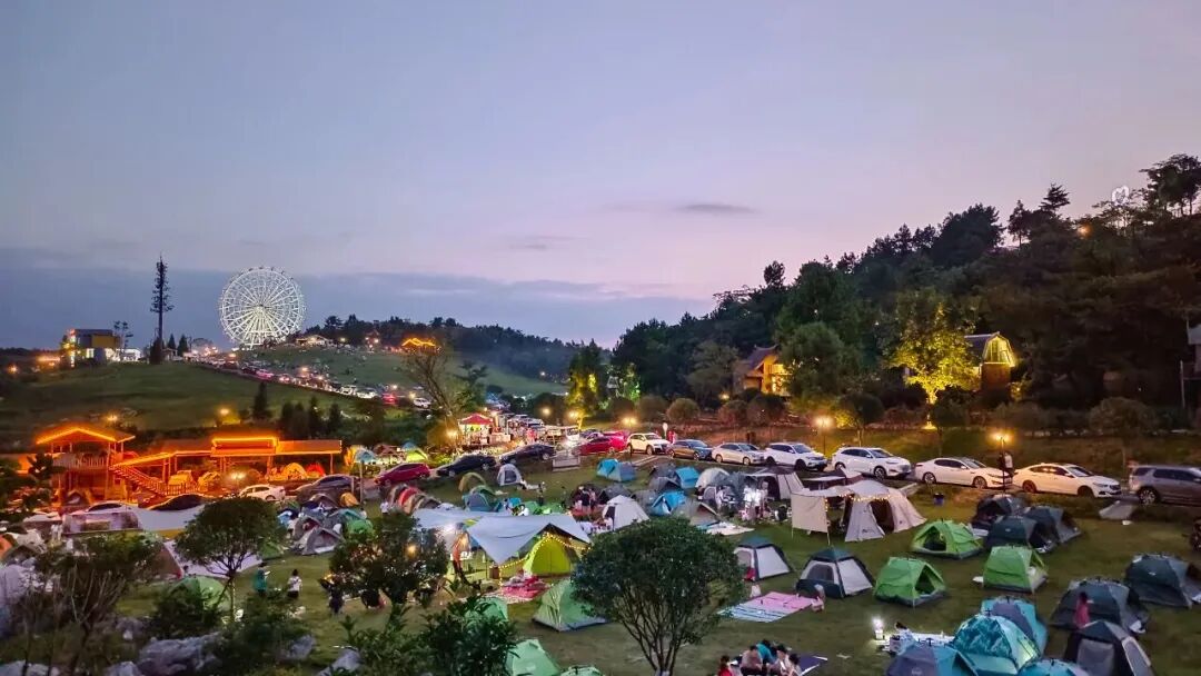 清凉大巴山｜今日立秋，赴大竹高山露营，接住秋天的第一份温柔晚风(图3)