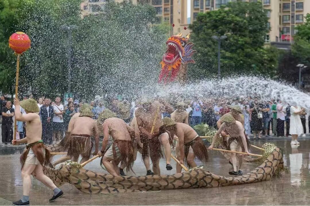 四川达州：非遗专栏：耍水龙